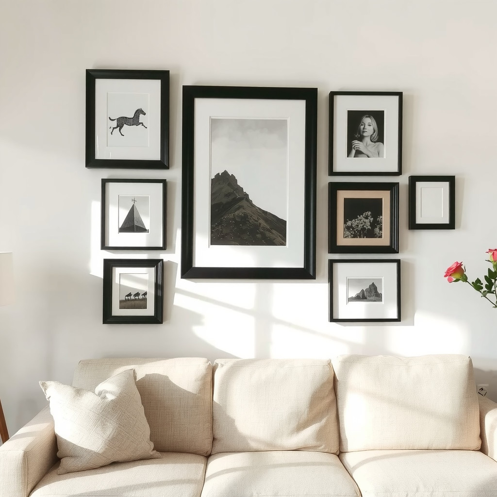 The Art of Living Room Wall Decor: Texture and Balance