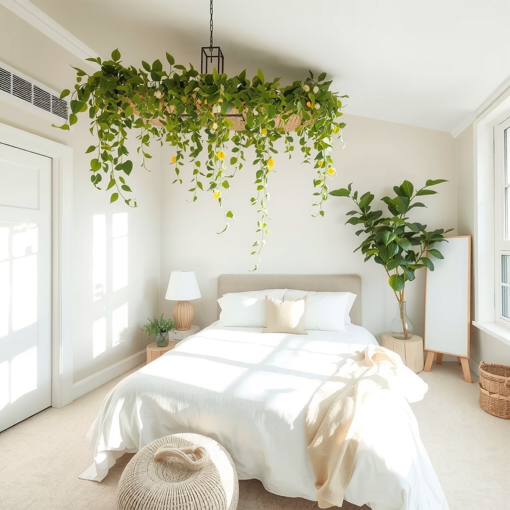 Bedroom Botanicals: Cultivating a Restful Green Sanctuary
