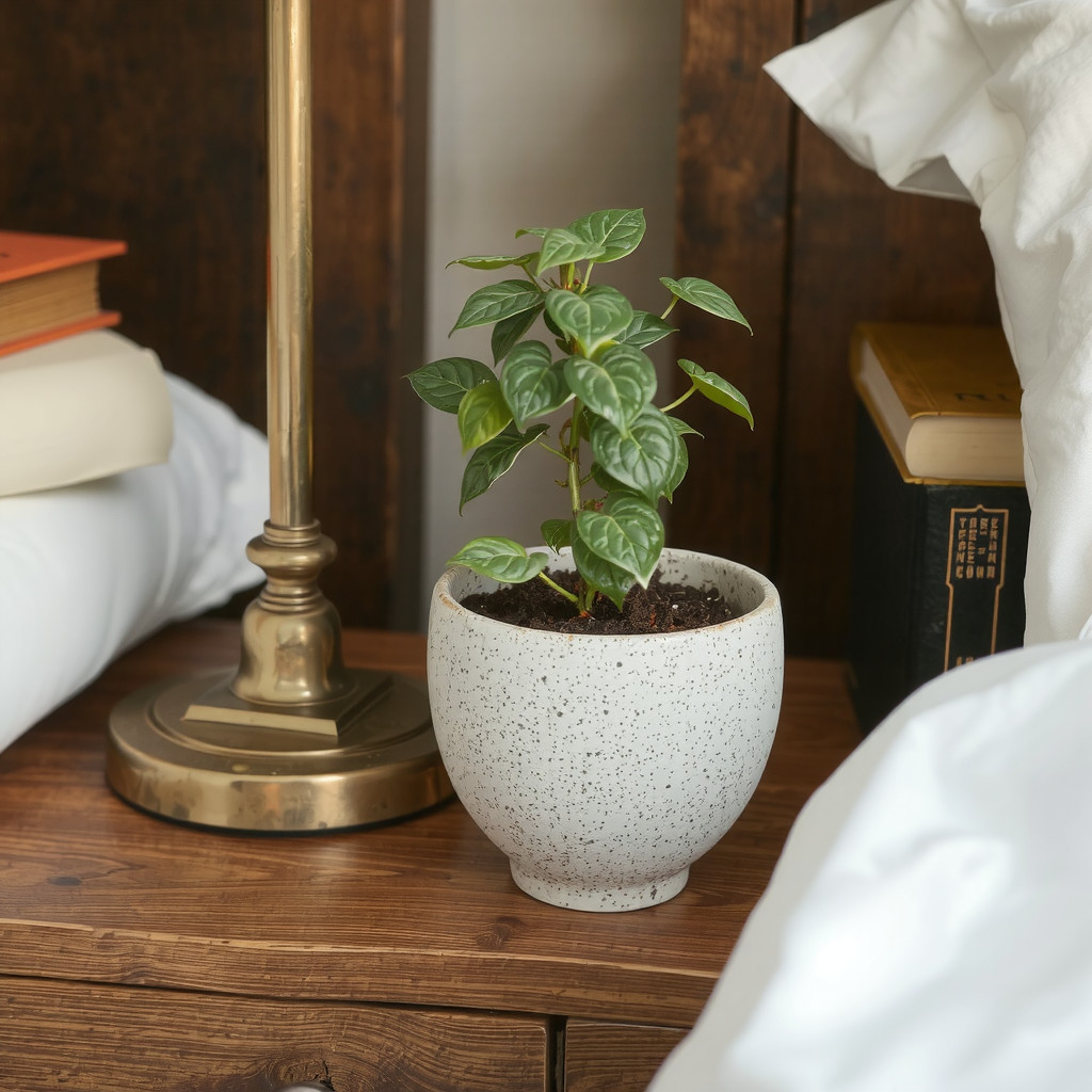 Bedside table styling