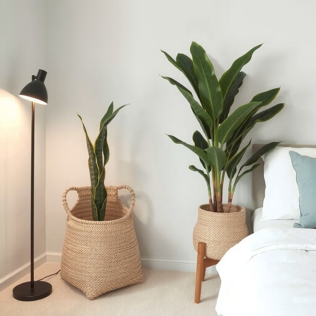 Corner plant styling