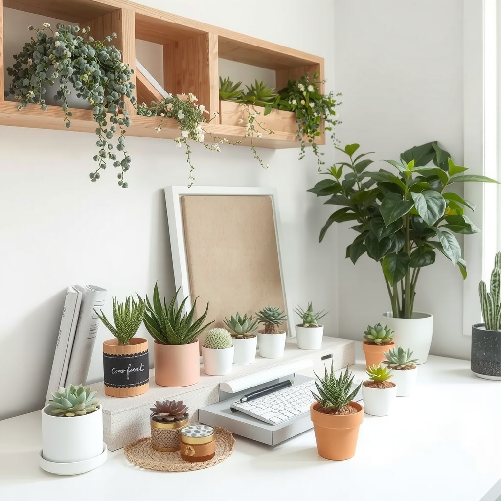 Focal Point with Indoor Plants
