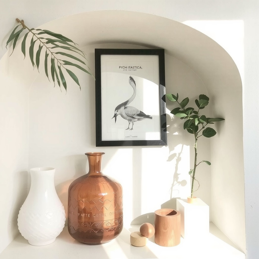 Minimal shelf after editing