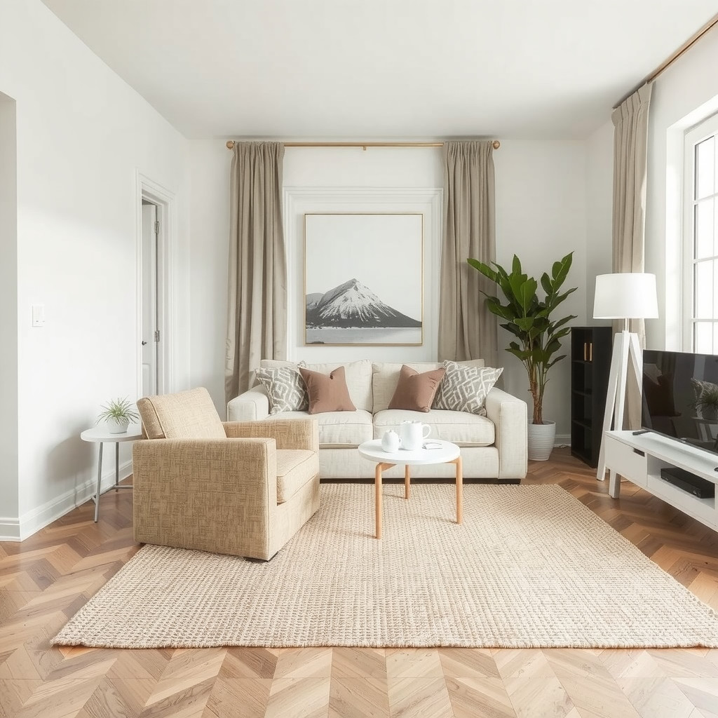 Simple conversation-friendly layout