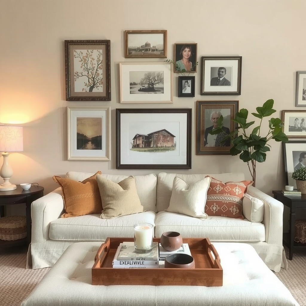 Budget-friendly focal wall