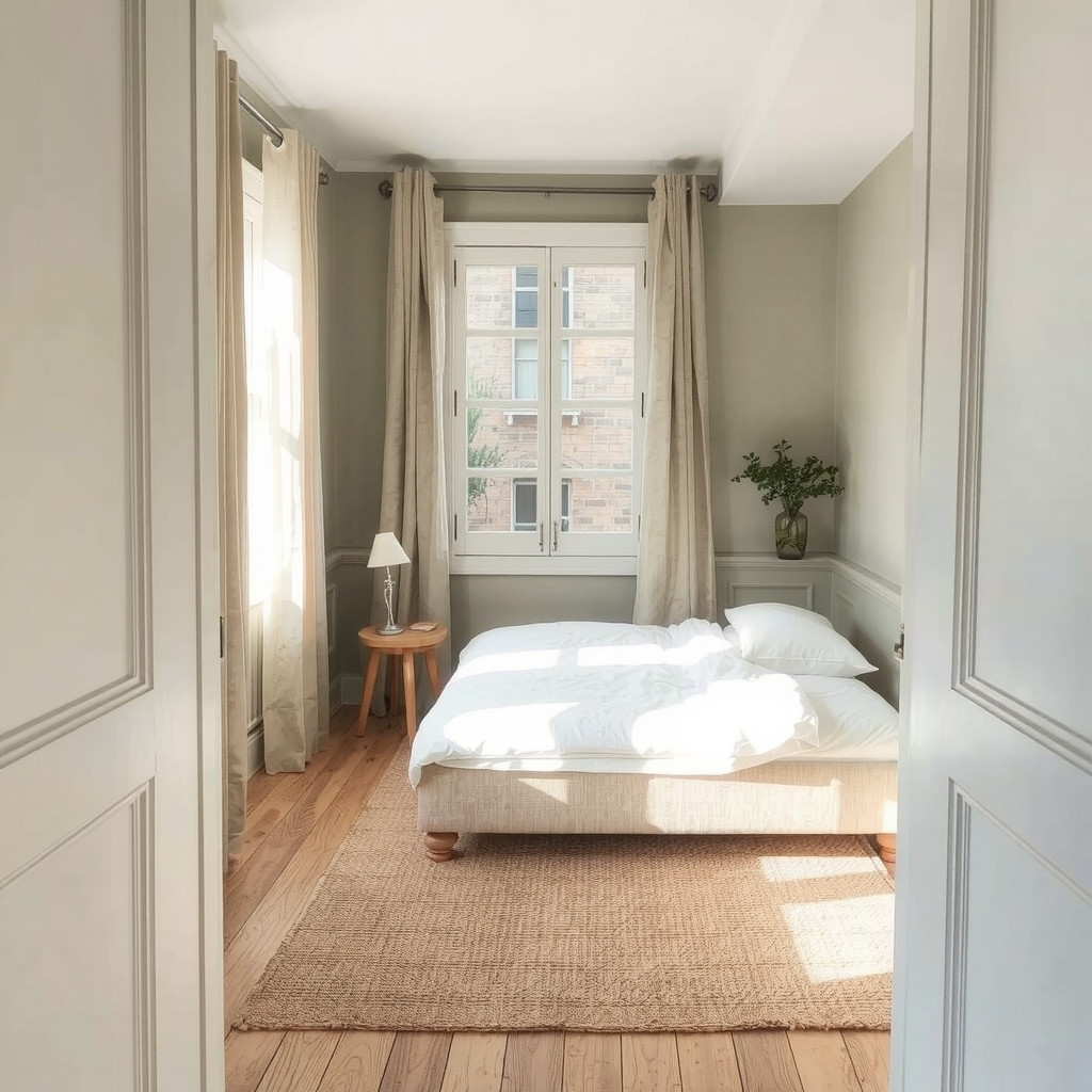 Calm Bedroom Makeover on a Budget