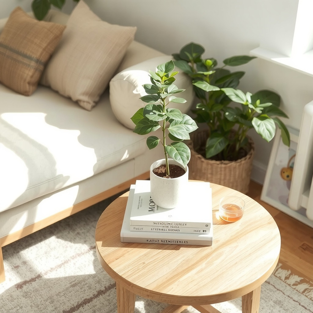 Soft string lights and candles creating cozy ambiance