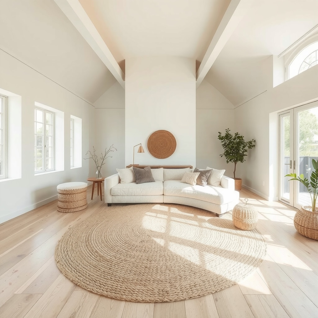 Crafting a Modern Organic Living Room Sanctuary