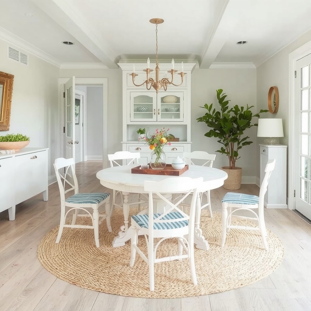 Coastal Chic Dining Room