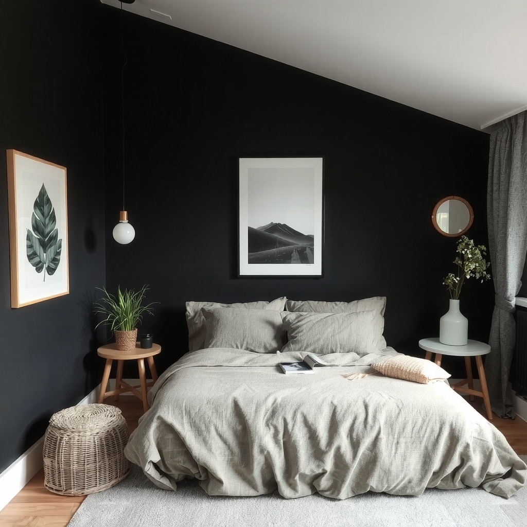 Creating a Cozy Bedroom with Dark Colors for Deep Sleep