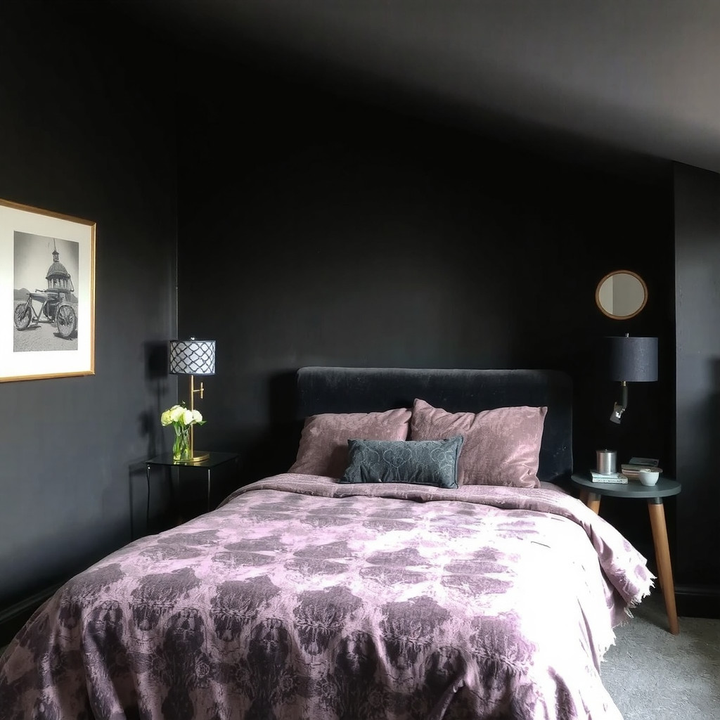 Creating a Dark Aesthetic Bedroom
