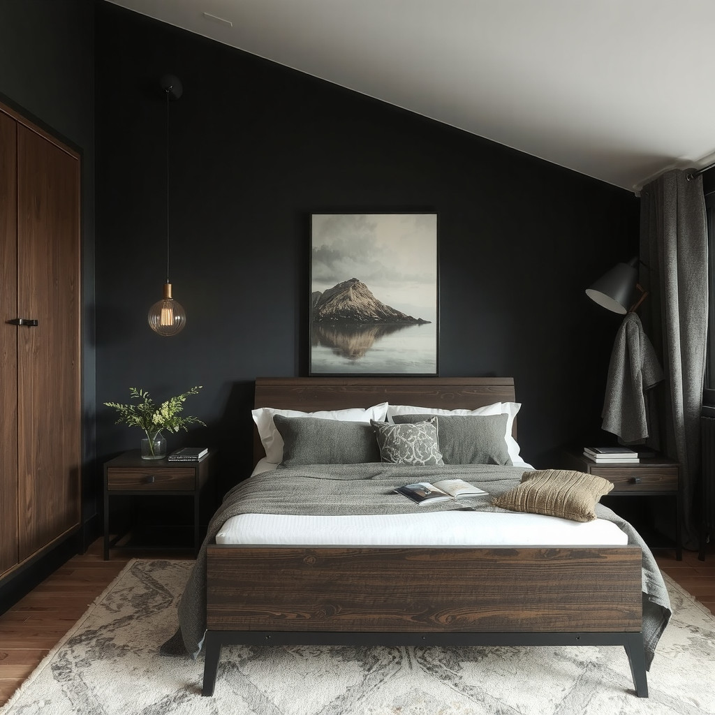 Creating a Moody Bedroom for Deep Sleep