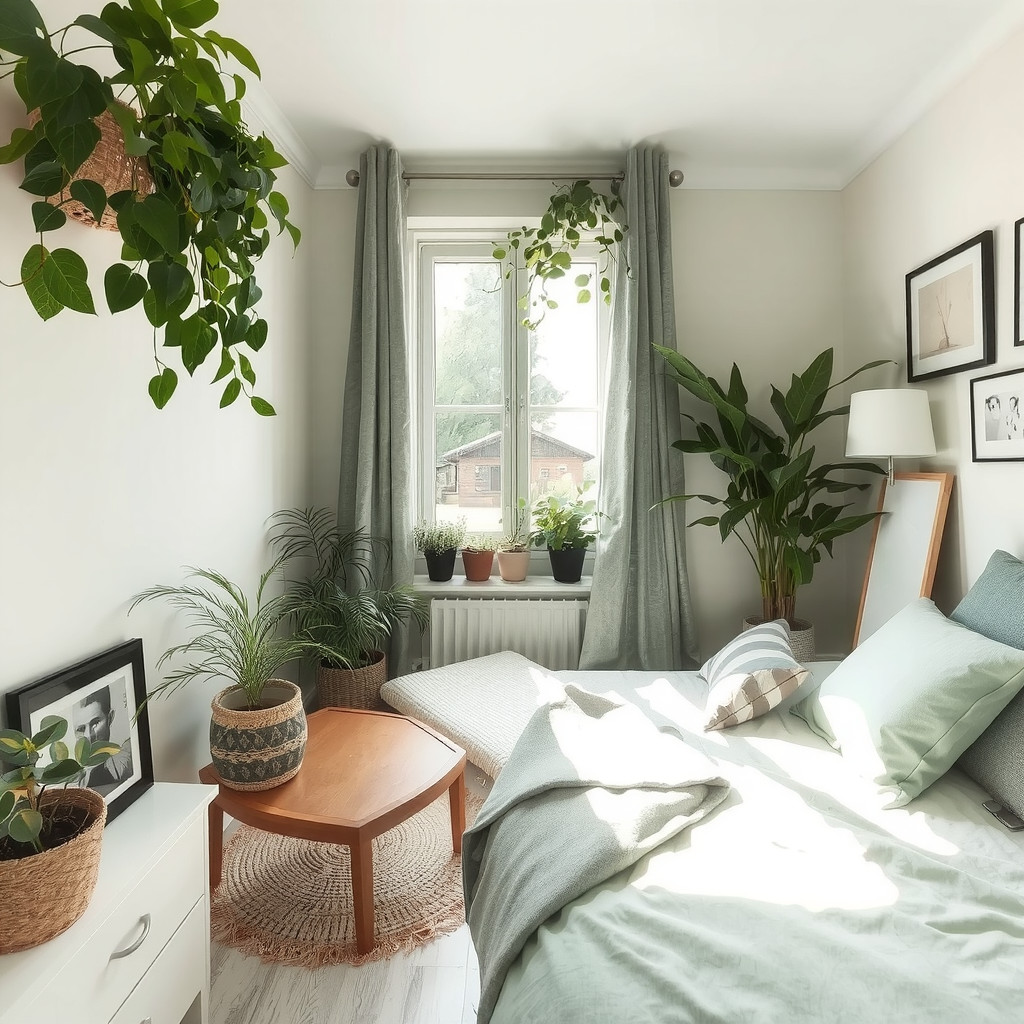 Creating a Serene Bedroom Ambiance with Plants