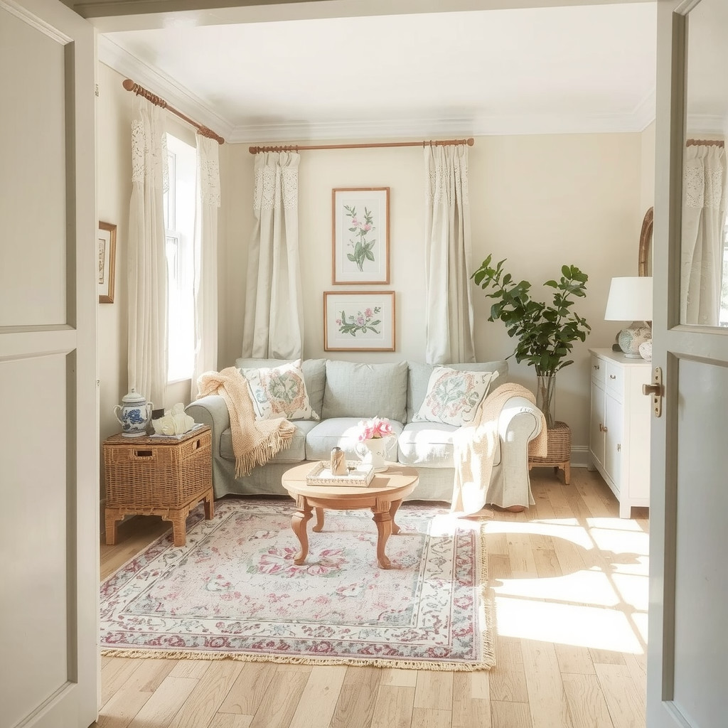 Designing a Modern Grandmacore Living Room