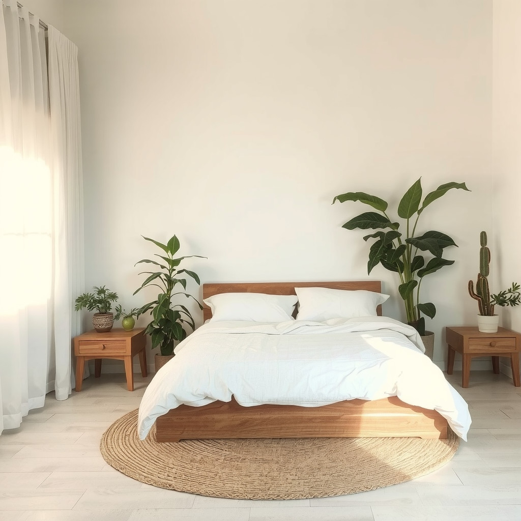 Designing a Serene Bedroom with Low-Maintenance Indoor Plants