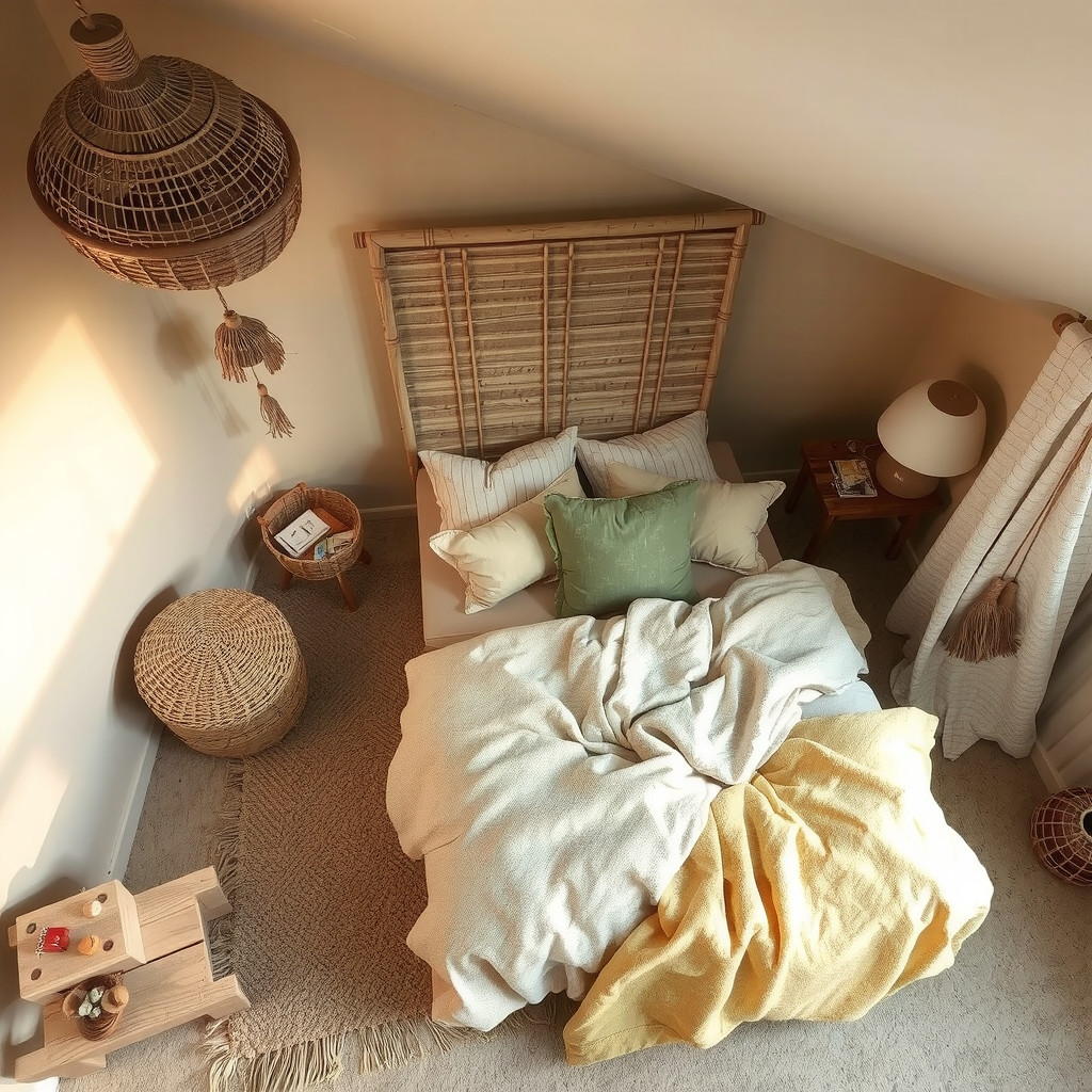 Reclaimed wood bed frame