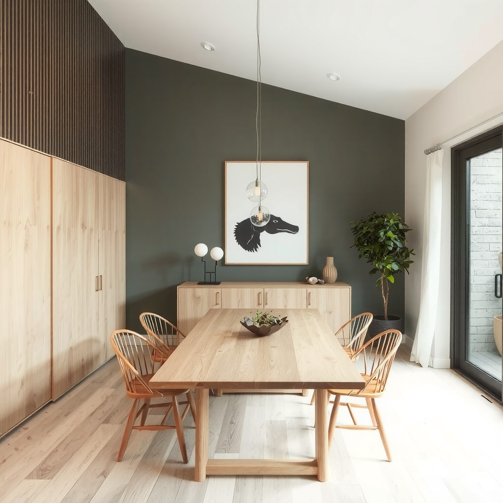 Minimalist Dining Area