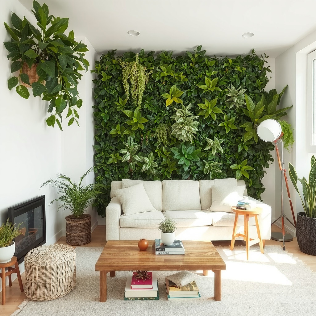 Living Room Greenery