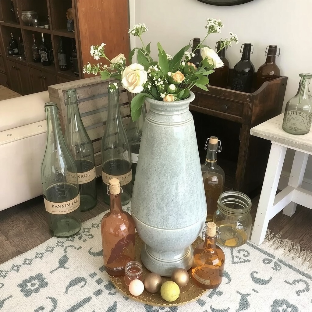 Vintage Vase as Centerpiece