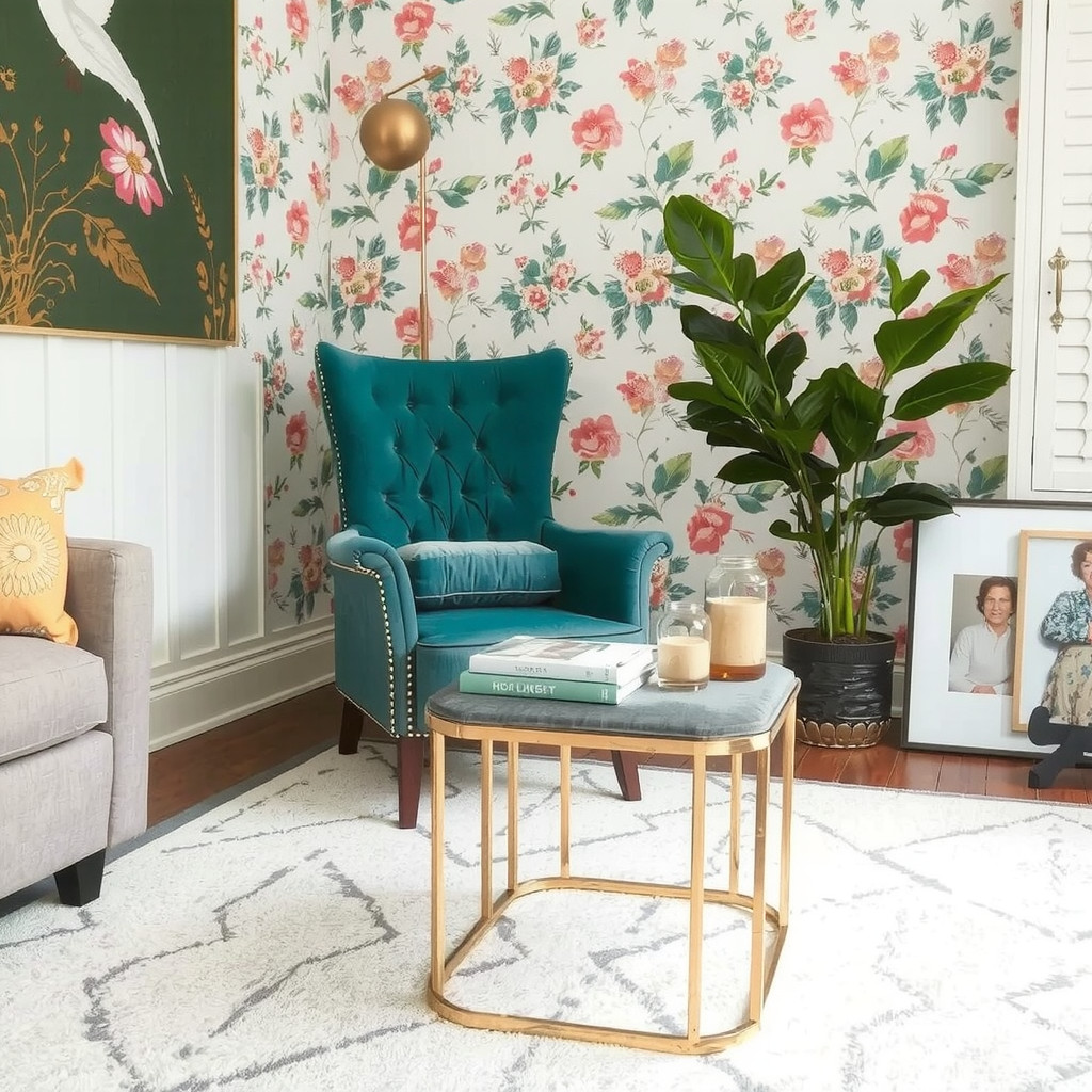 An asymmetrical seating arrangement