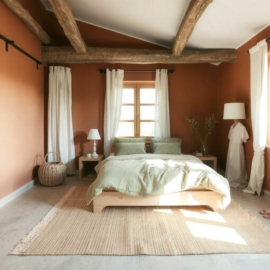 Grounded Sanctuary: Designing a Modern Earthy Bedroom