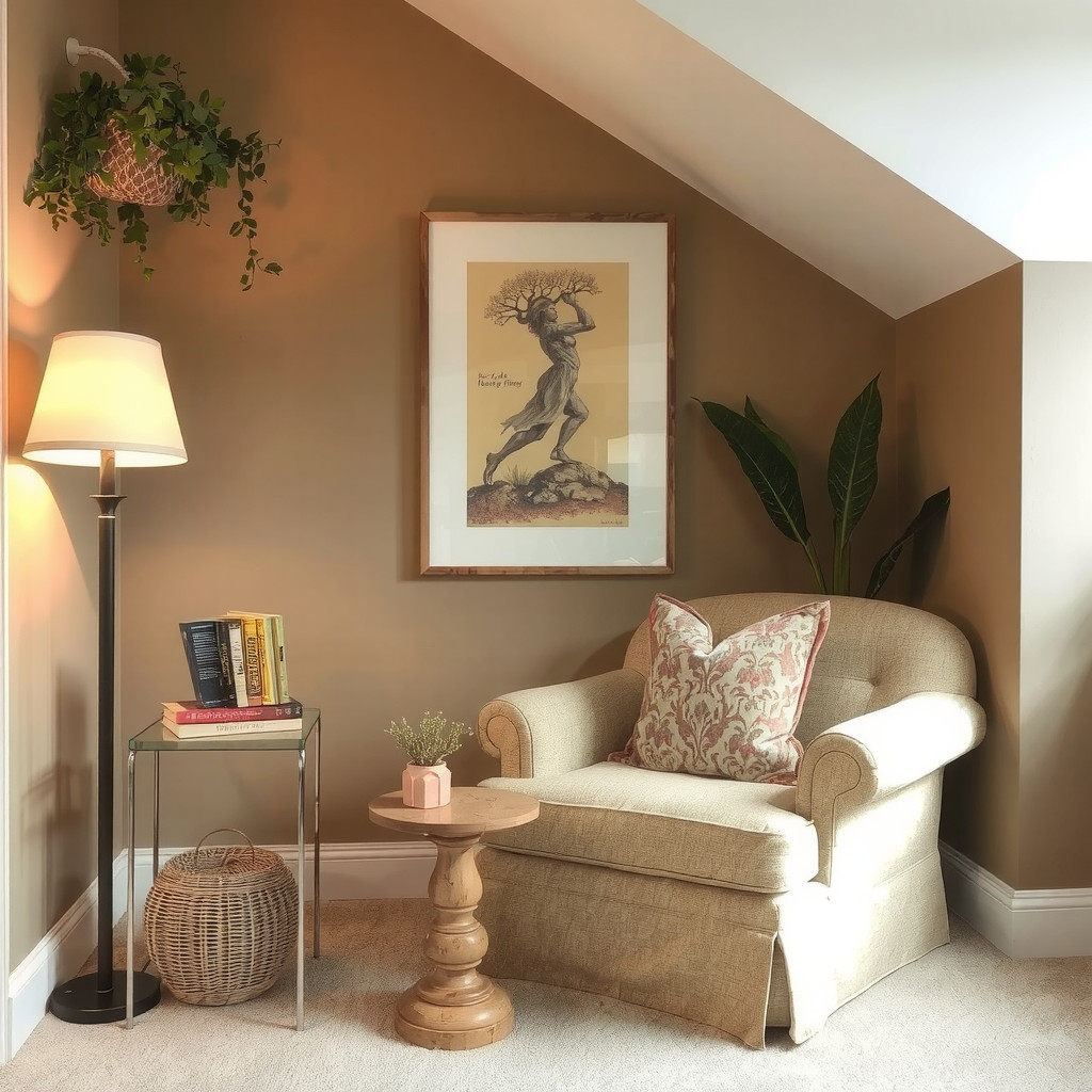 Living room focal point