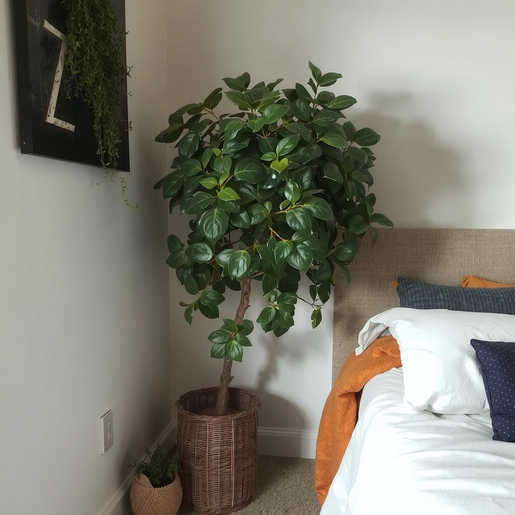 ZZ plant in a low-light corner