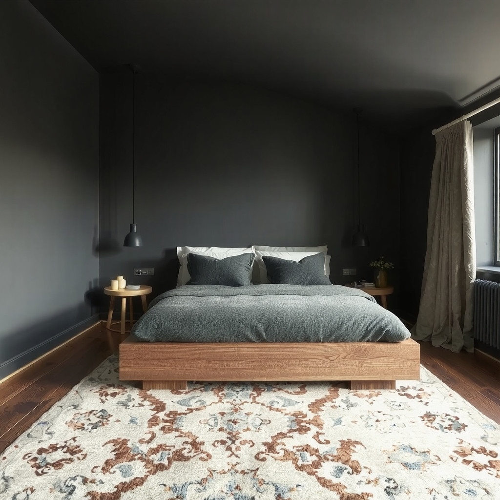 Midnight Velvet: Designing a Sophisticated Dark Bedroom