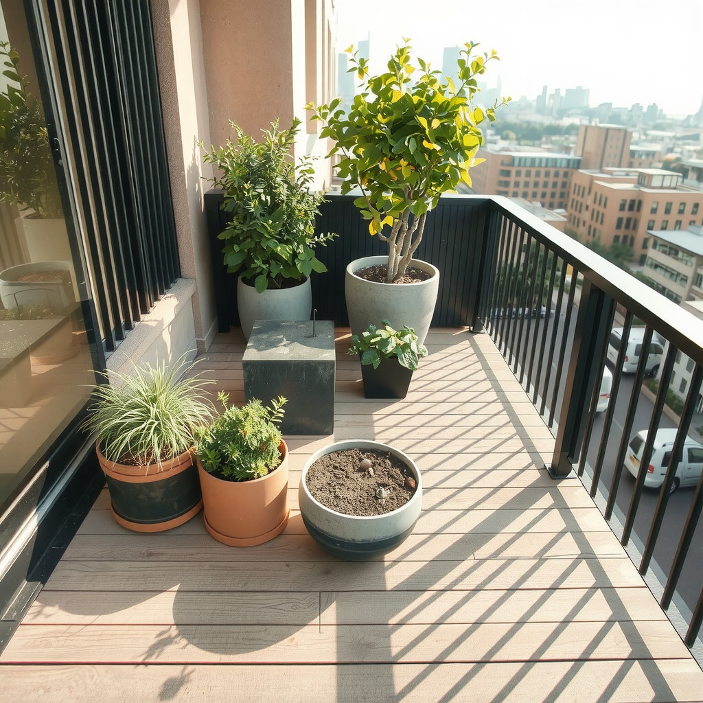 Modern Urban Oasis: Transforming Your Balcony Garden