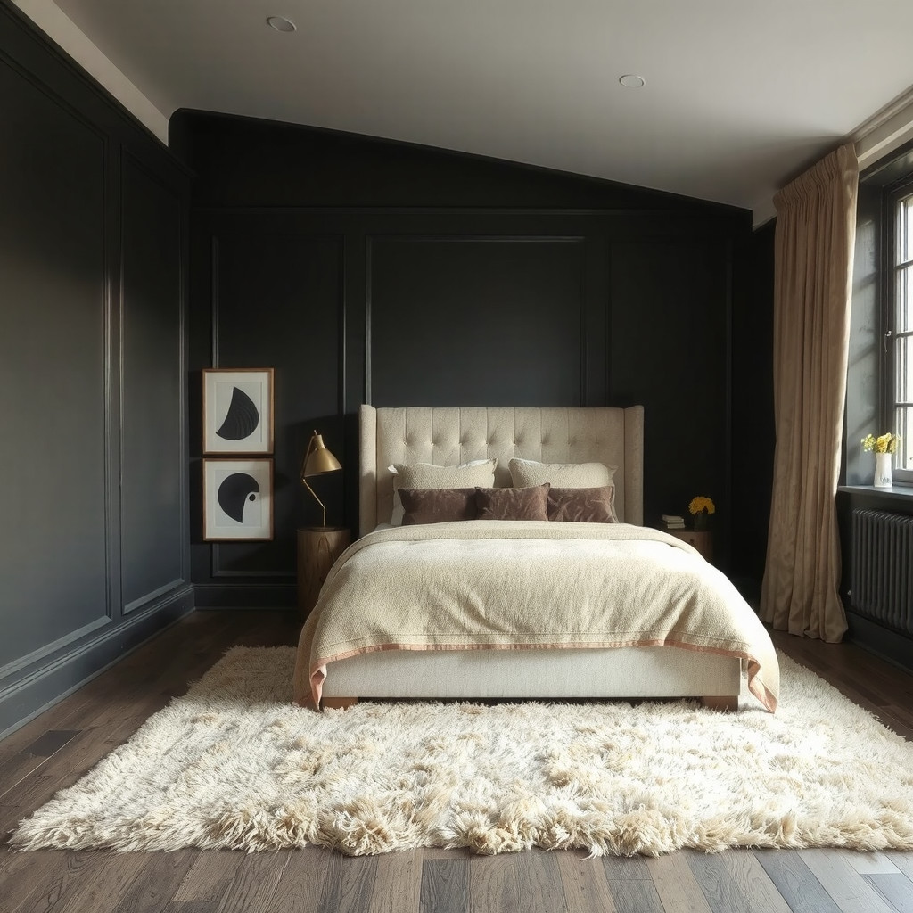 Moody Bedrooms for Deep Sleep