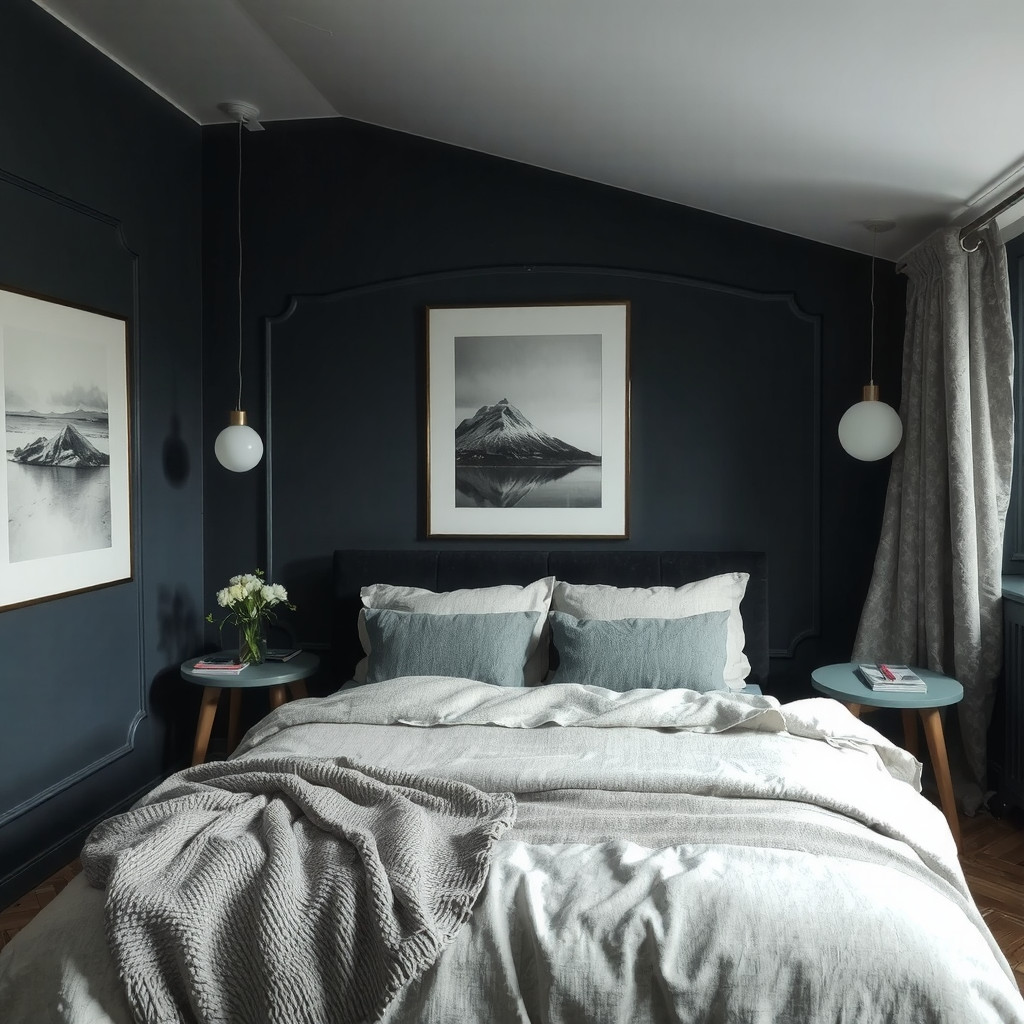 Moody Bedrooms for Deep Sleep