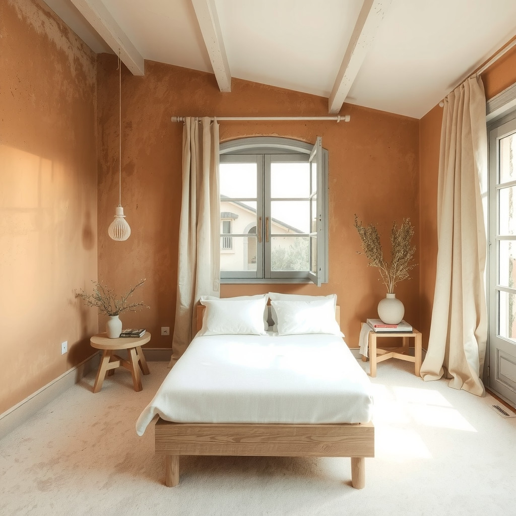 Restorative Earth Tones: Creating a Grounded Bedroom Sanctuary