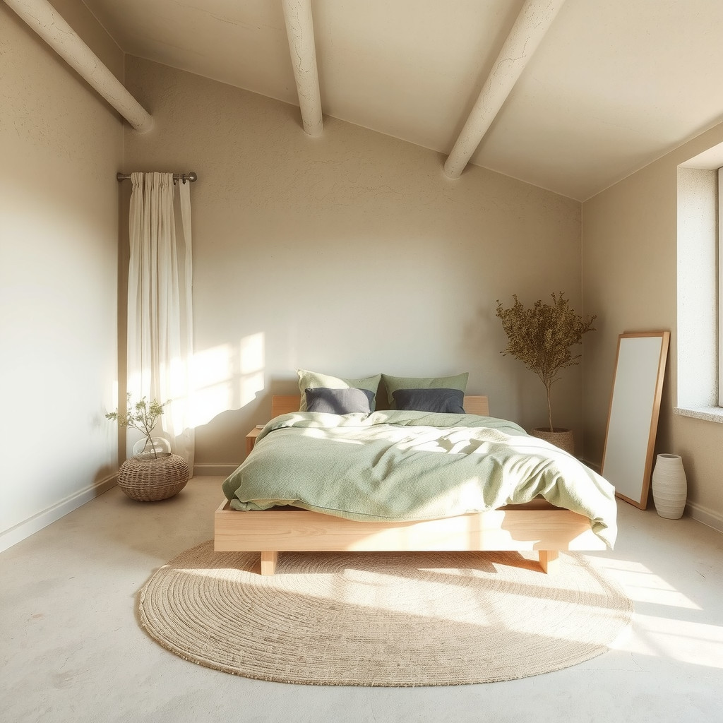 Rooted in Nature: Designing an Earthy Bedroom Sanctuary