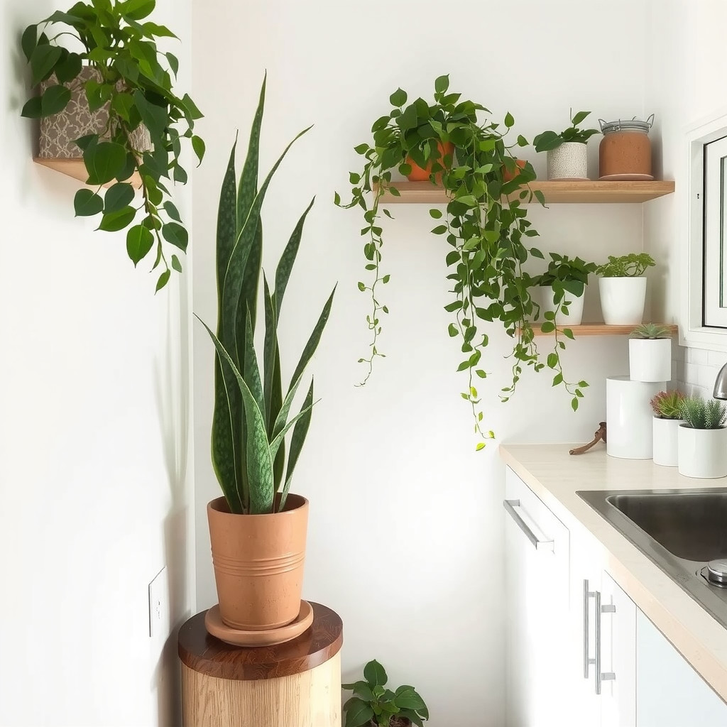 Greenery in tight spaces