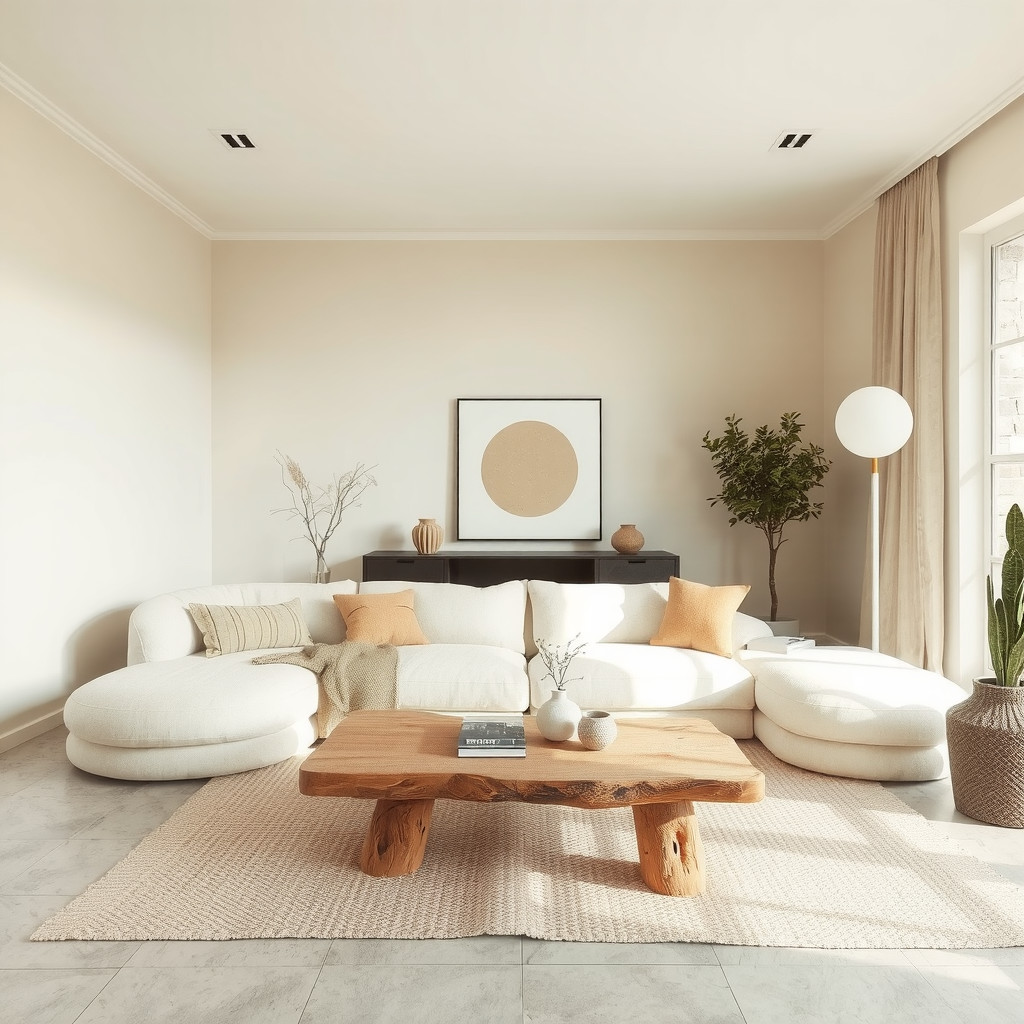 Serene Sanctuaries: Curating an Organic Modern Living Room