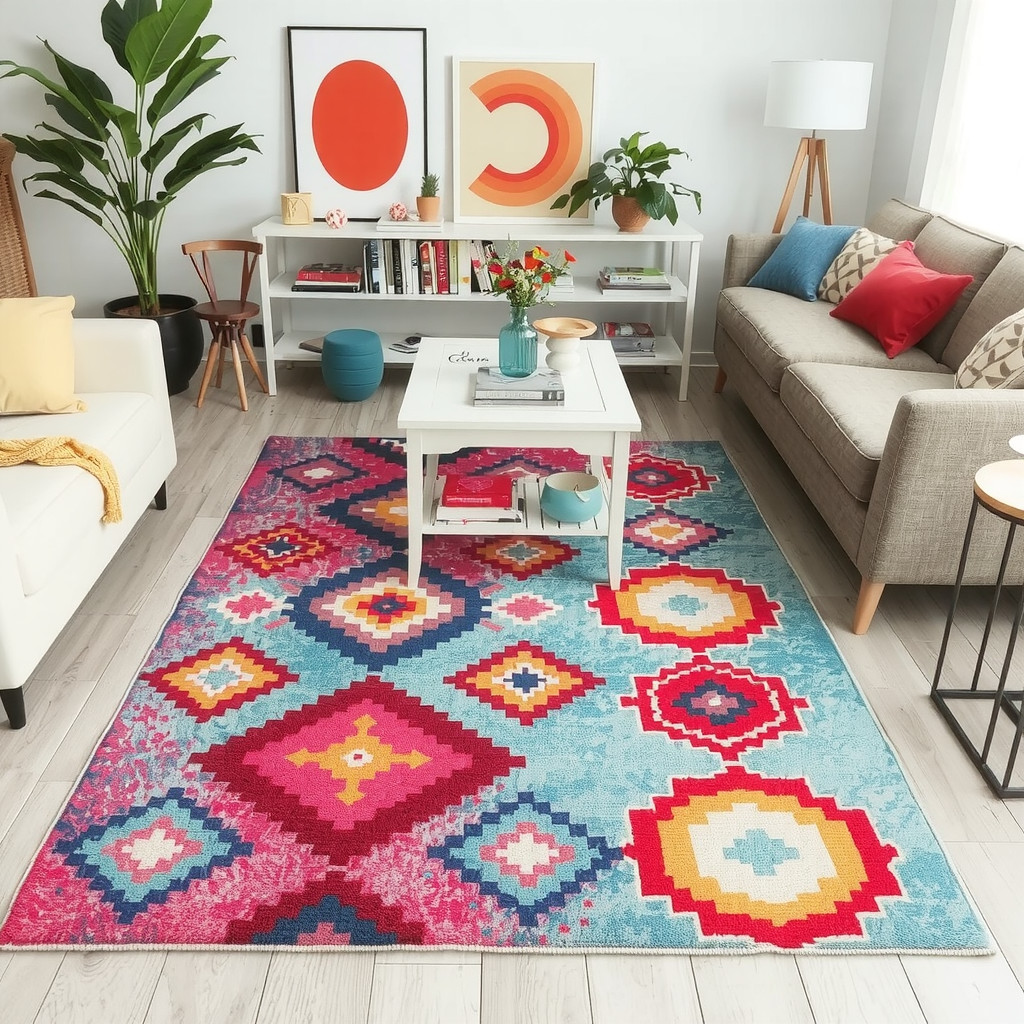 Colorful rug