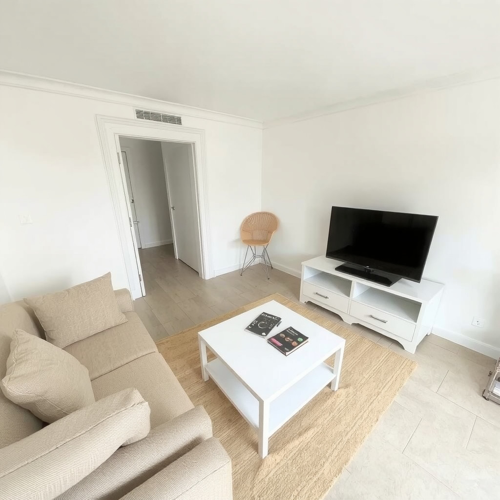 Simple and uncluttered space