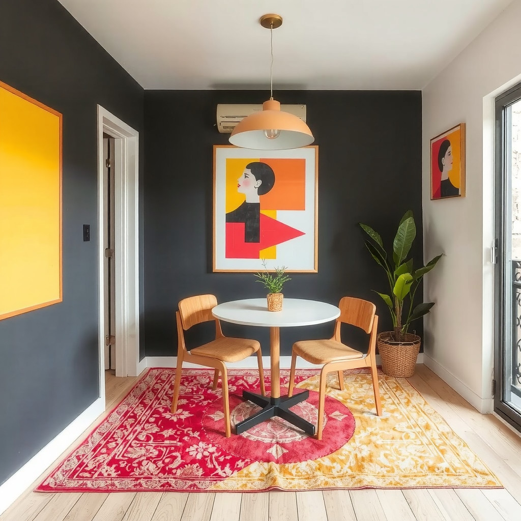 Creating a focal point with artwork