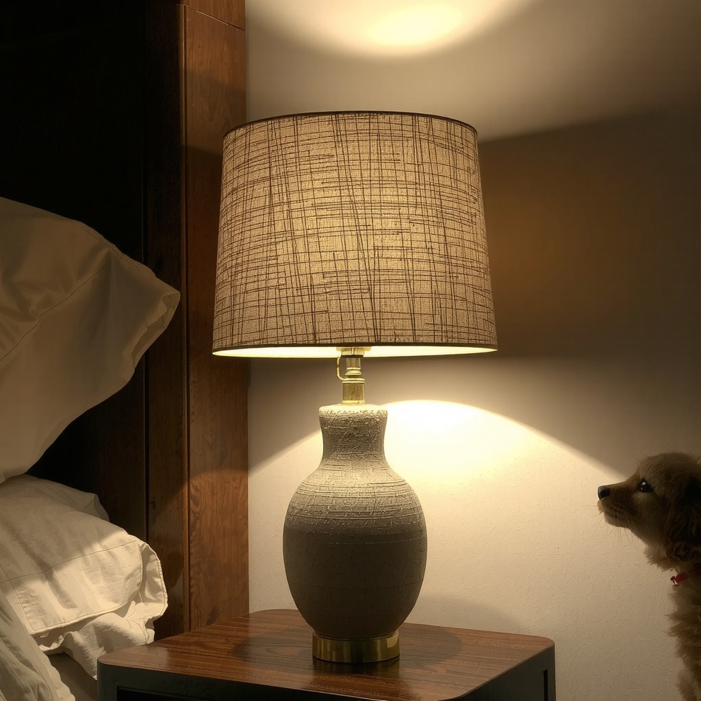 Moody vintage lamp
