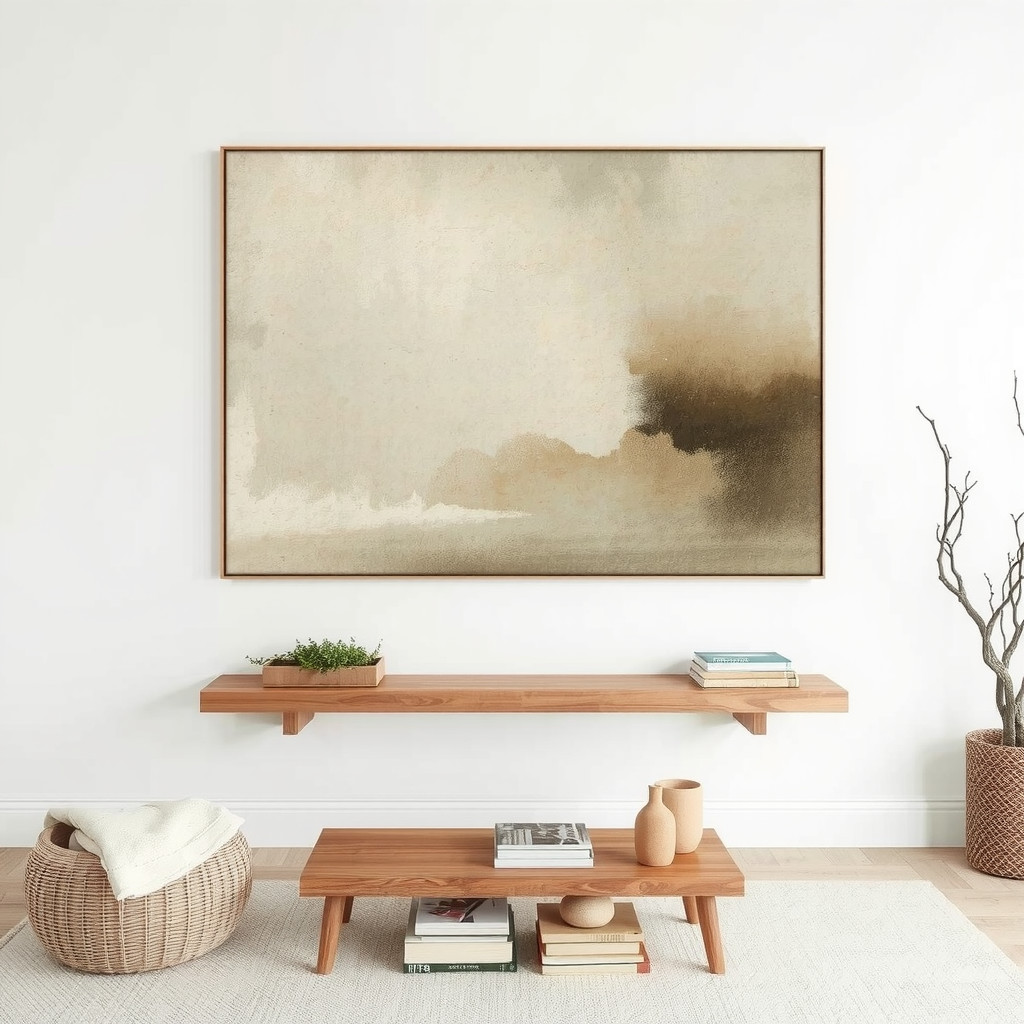 Minimalist focal point art