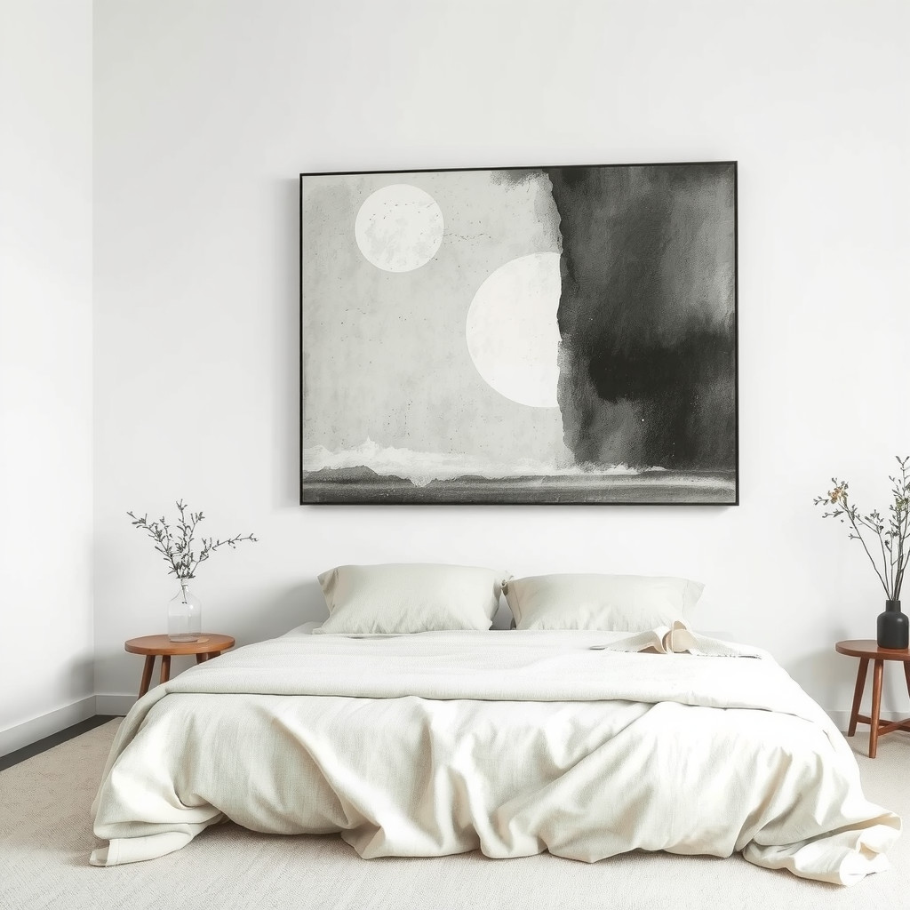 Large statement art piece