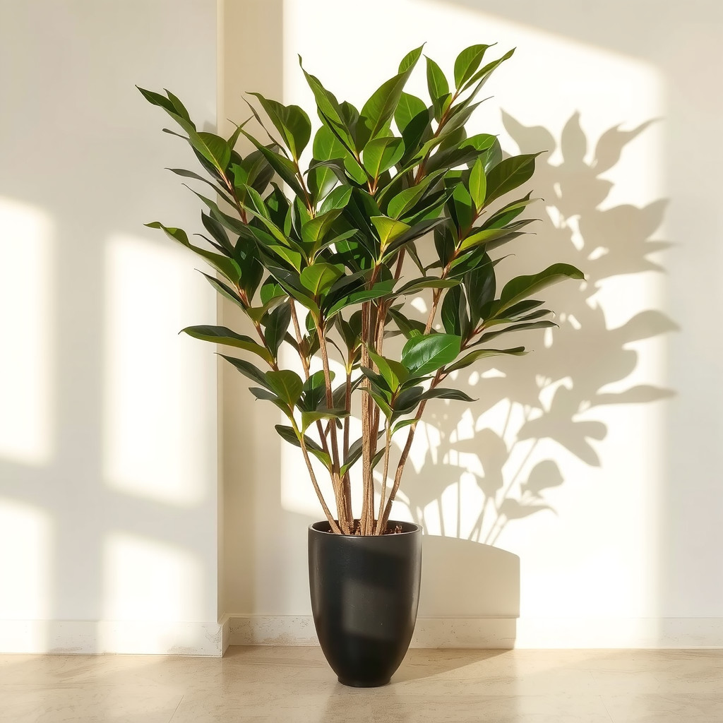 Statement snake plant focal point