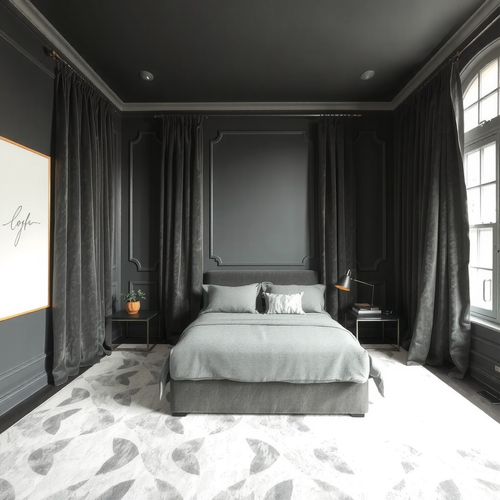 The Midnight Sanctuary: Mastering Moody Bedroom Decor