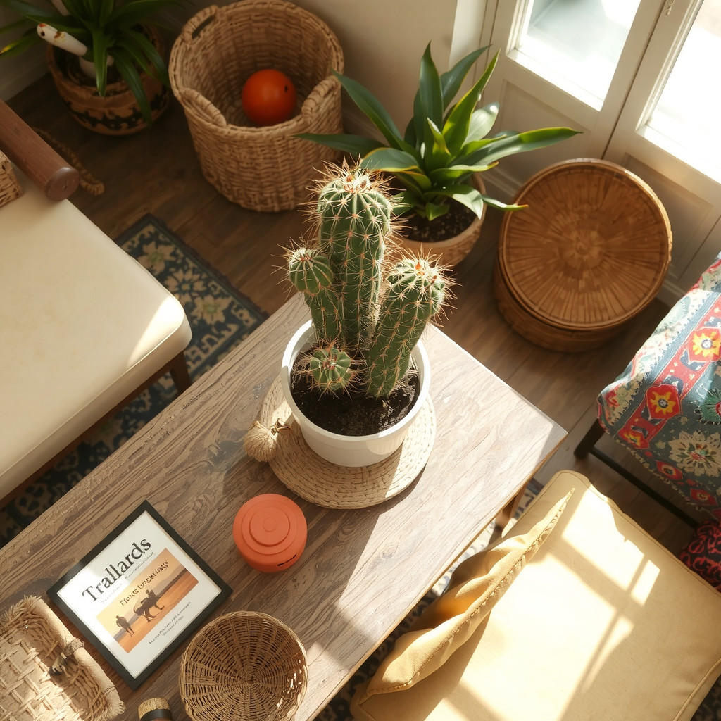 Potted cactus